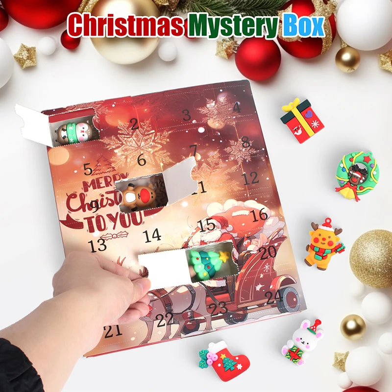 Christmas Advent Calendar, Countdown Calendar Before Christmas,24 Collectible Surprises,The Ideal Christmas Gift, Suitable For B