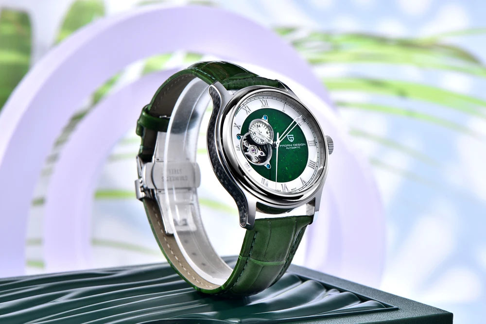 PAGANI DESIGN Tourbillon Men's Mechanical Watches Top Luxury Automatic Watch For Men NH35 Wristwatch Gift AR Sapphire Waterproof