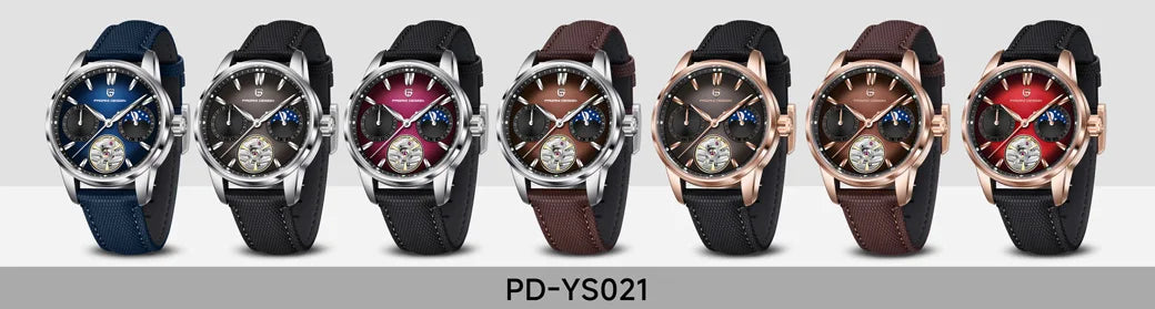 PAGANI DESIGN Men's Watch 2025 New Mechanical Watches For Man Luxury Sapphire Mirror Automatic Wristwatch Sport Waterproof Clock