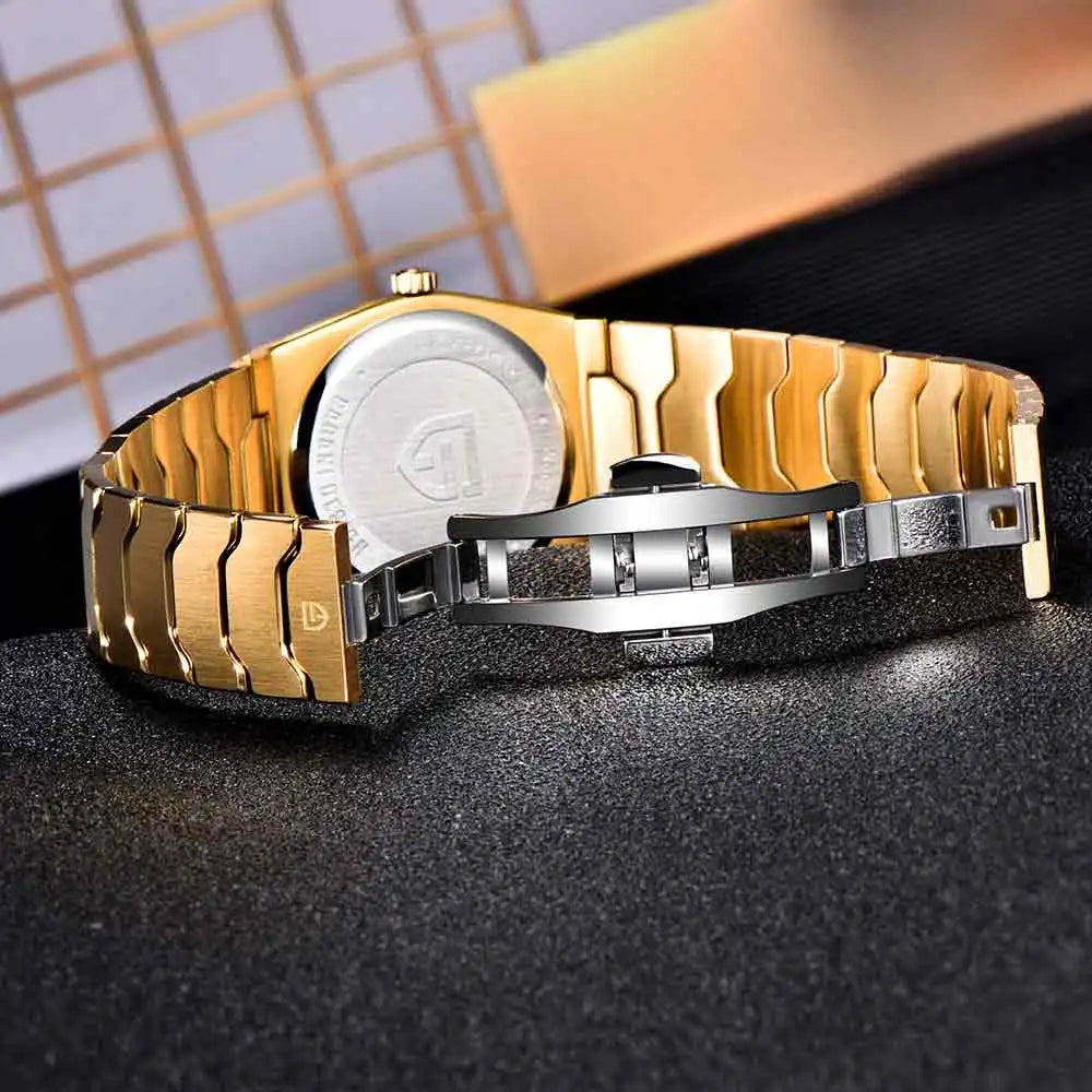 PAGANI DESIGN 2025 New Thin 7mm Fashion Men's Quartz Watch 10Bar Waterproof Stainless Steel Sapphire C3 Upgrade V2 reloj hombre