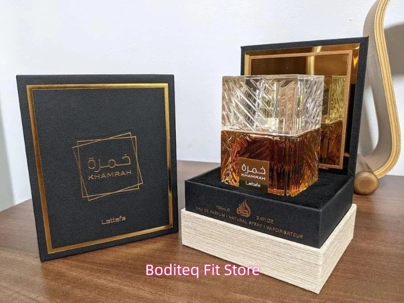 Lattafa Khamrah Qahwa 100ml Unisex Perfume For Men And Women Perfume Middle East Arab Dubai Perfume
