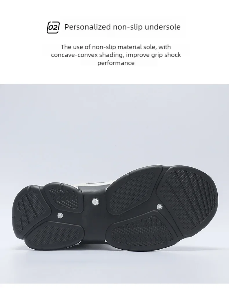 Men's fashion sports casual shoes breathable four seasons soft soled comfortable outdoor running shoes student lace up sneakers