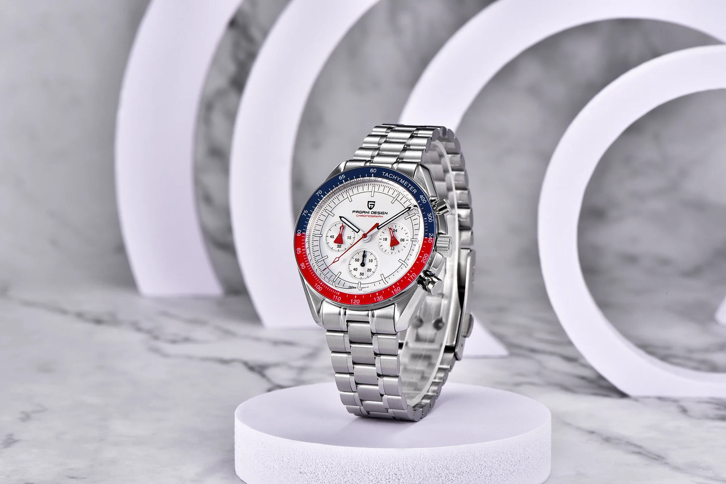 PAGANI DESIGN 2025 Men's Watches Luxury Quartz Watch For Man Chronograph AR Sapphire Mirror Auto Date Wrist Watches Reloj Hombre