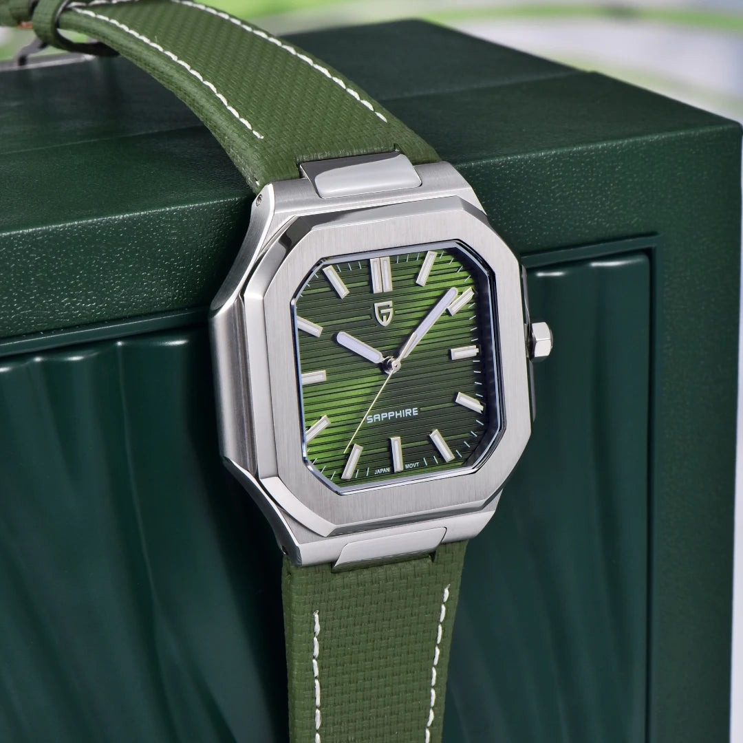 PAGANI DESIGN 2025 Men's Luxury Watch Mechanical Chronograph Quartz Movement Stainless Steel Waterproof Sapphire Crystal