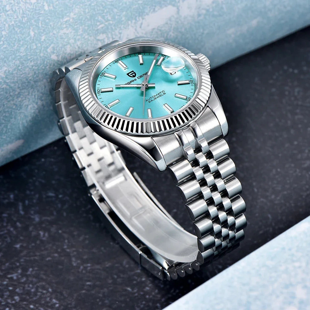 2025 New PAGANI DESIGN PD-1645 V3 Men's Mechanical Watches Business Sapphire Glass Automatic 42MM Stainless Steel Watch for Men