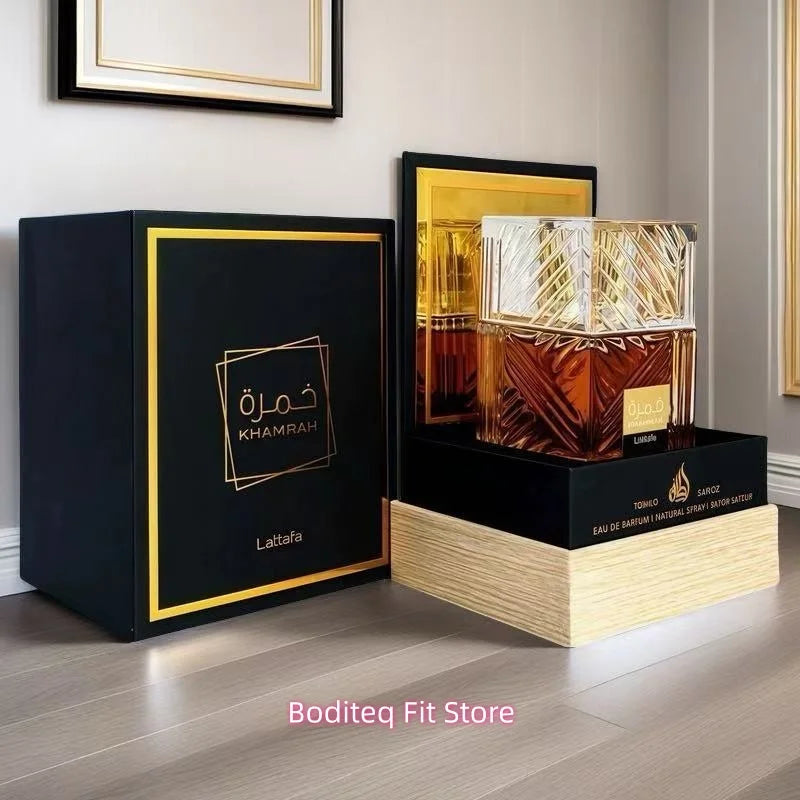 Lattafa Khamrah Qahwa 100ml Unisex Perfume For Men And Women Perfume Middle East Arab Dubai Perfume