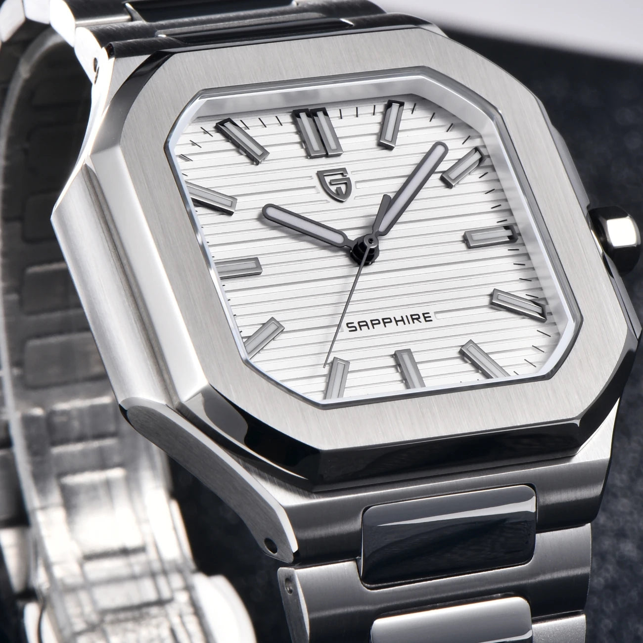 PAGANI DESIGN 2025 Men's Luxury Watch Mechanical Chronograph Quartz Movement Stainless Steel Waterproof Sapphire Crystal