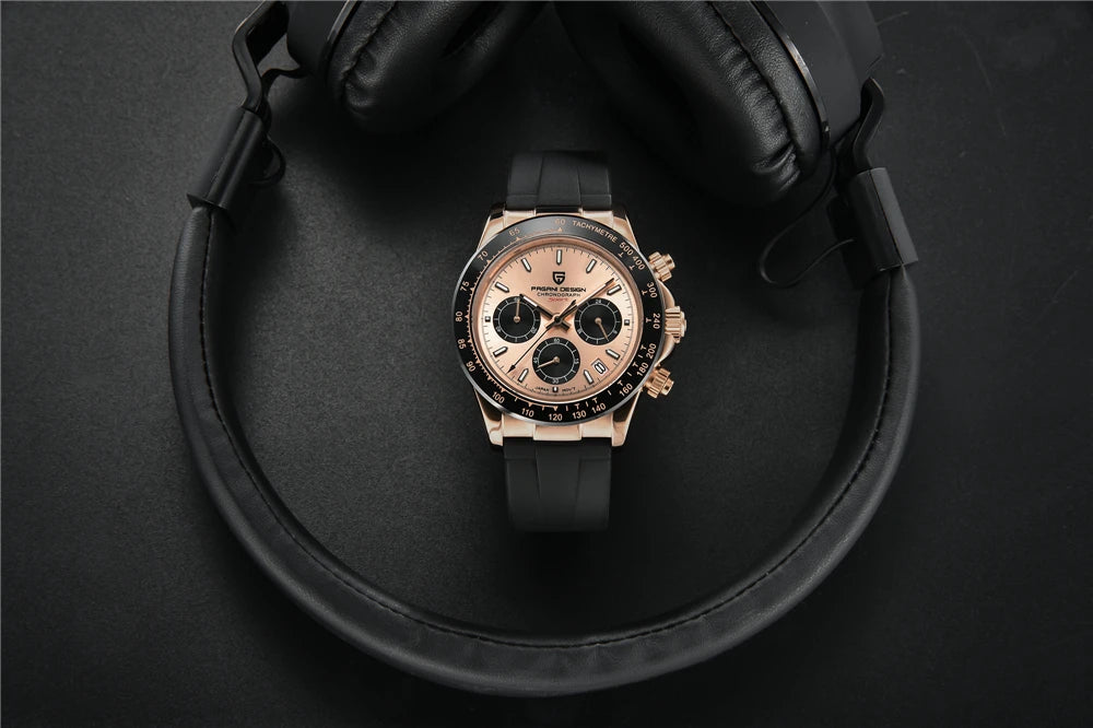 2024 PAGANI DESIGN Watch Men Quartz Top Brand Luxury Automatic Date Wristwatch for Men Waterproof Sport Chronograph Clock Mans