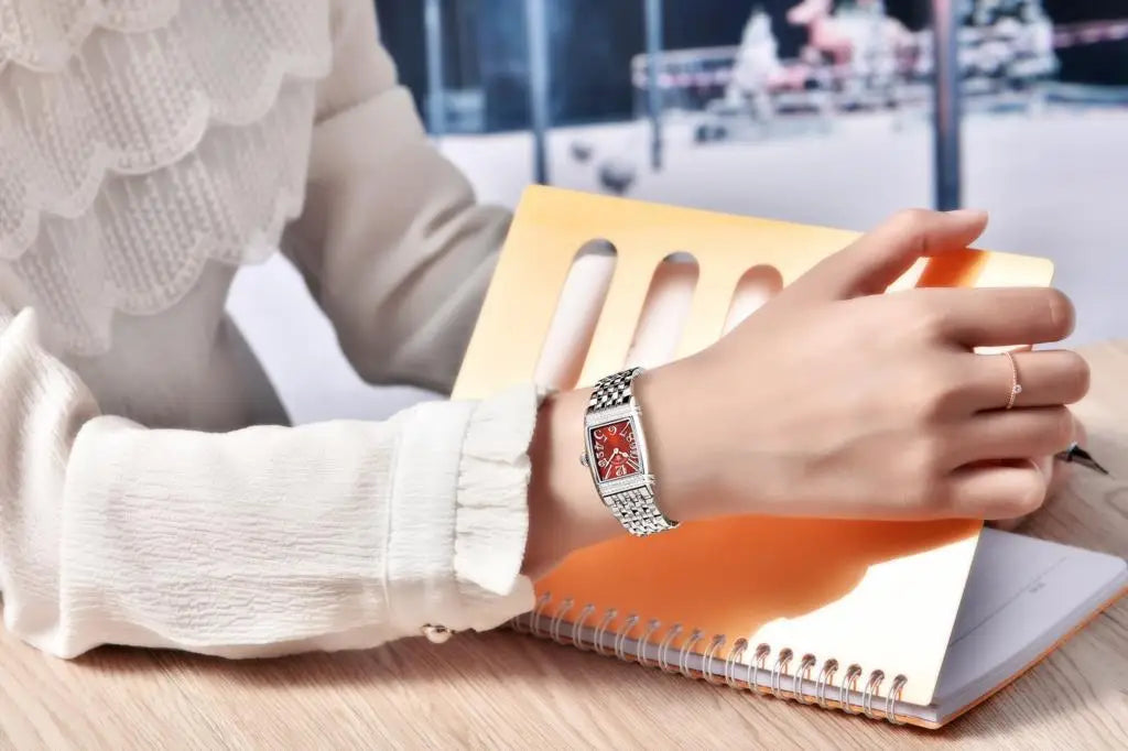 PAGANI DESIGN Women's Quartz Watch Luxury Fashion Sapphire Stainless Steel Waterproof Clock Bracelet Relogio Feminino PD1737