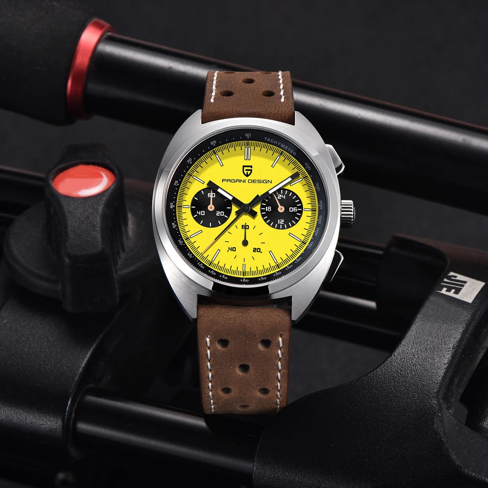 2025 New PAGANI DESIGN Men's Watches Top Luxury Quartz Wristwatch Chronograph Watch For Men AR Sapphire Waterproof Luminous Gift