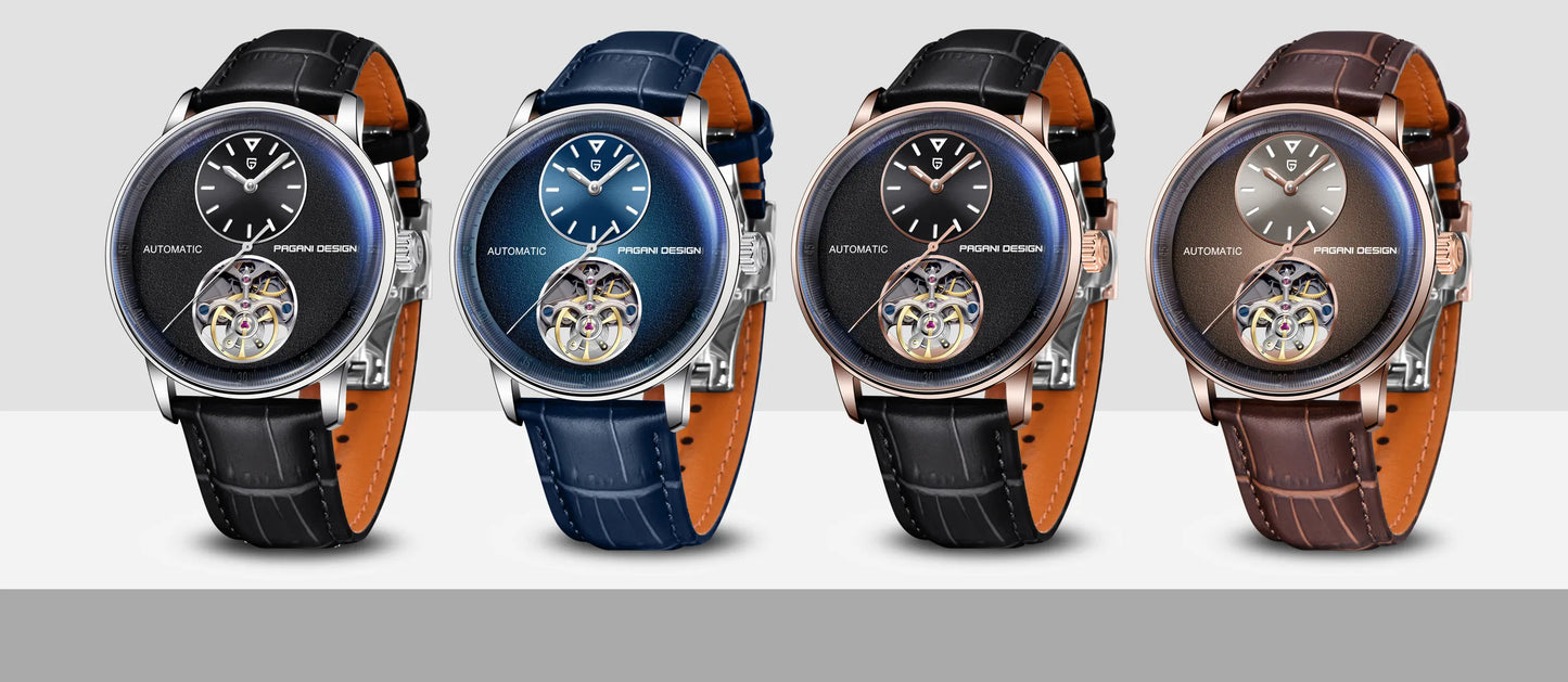2025 New PAGANI DESIGN 42MM Men's Mechanical Watches Luxury Business Waterproof 10Bar Stainless Steel Automatic Watch for Men