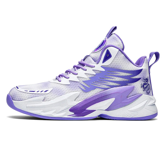 Basketball shoes youth students court sports shoes shock absorption non-slip Training Match Shoes