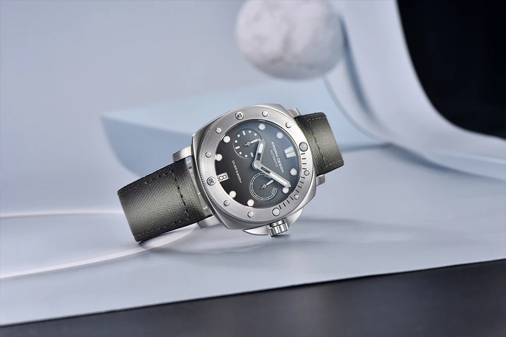 PAGANI DESIGN Mechanical Wristwatches Brand CAL.2C10 watches Sapphire Glass AR coating 200M Waterproof Chrono Clock reloj hombre