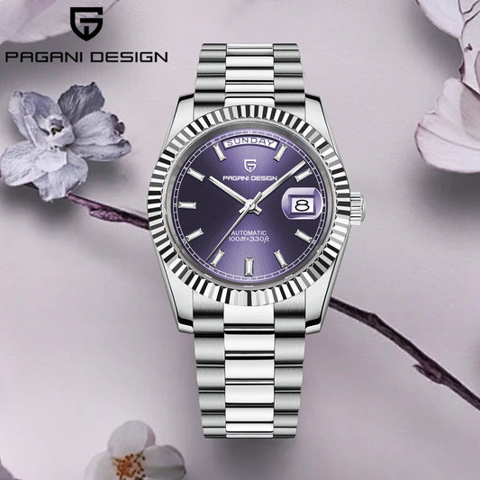 2025 New PAGANI DESIGN Man Watch Luxury Mechanical Watches DD40 Automatic Watches For Man Sports AR Sapphire Mirror Clocks Gifts