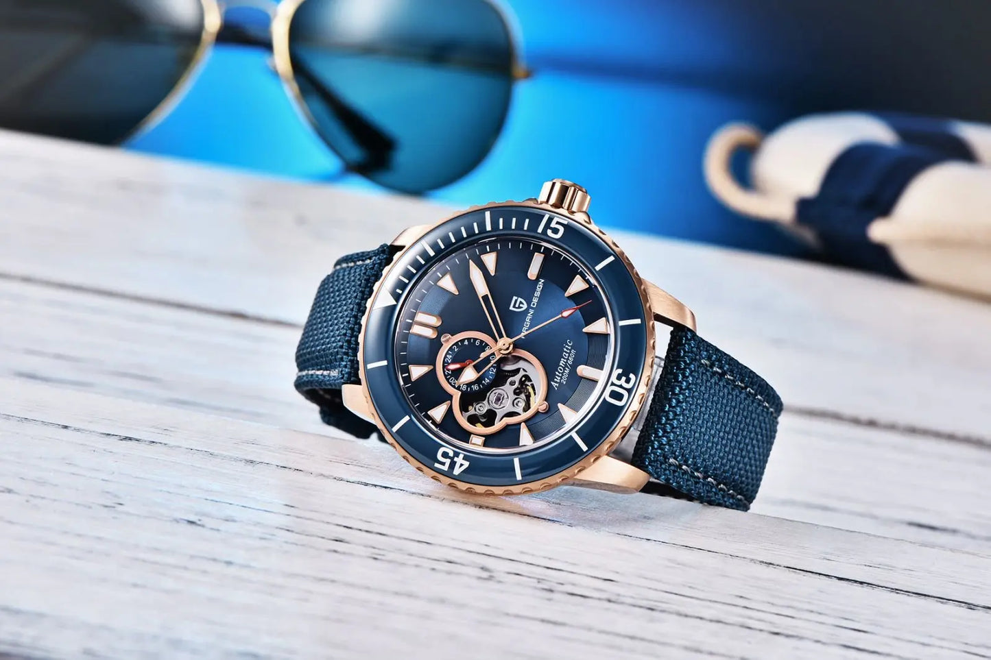 PAGANI DESIGN Top Luxury Men's Watch Sport NH39 Mechanical Automatic Watch Super Bright Luminous Sapphire Glass Watches for Man