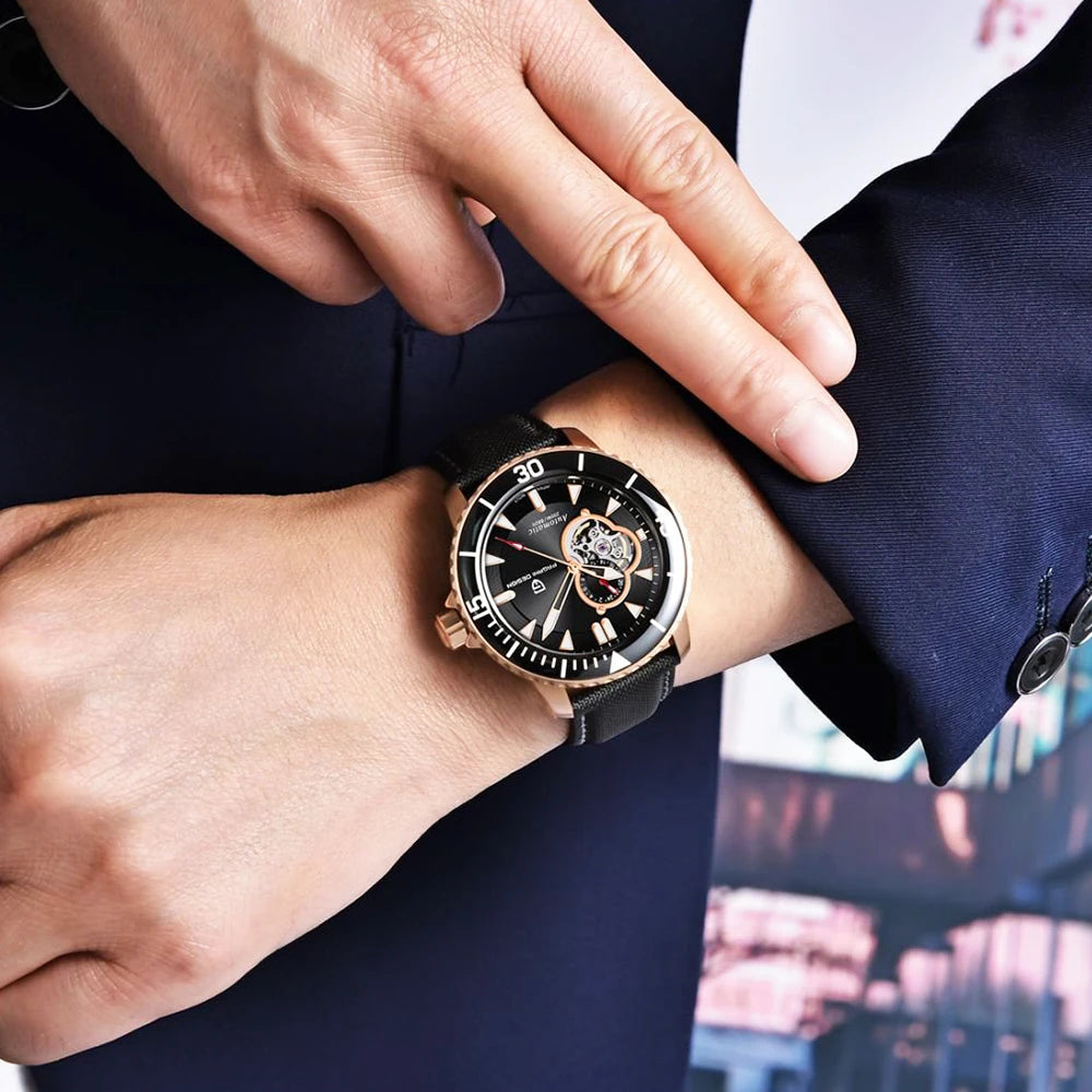 PAGANI DESIGN Top Luxury Men's Watch Sport NH39 Mechanical Automatic Watch Super Bright Luminous Sapphire Glass Watches for Man