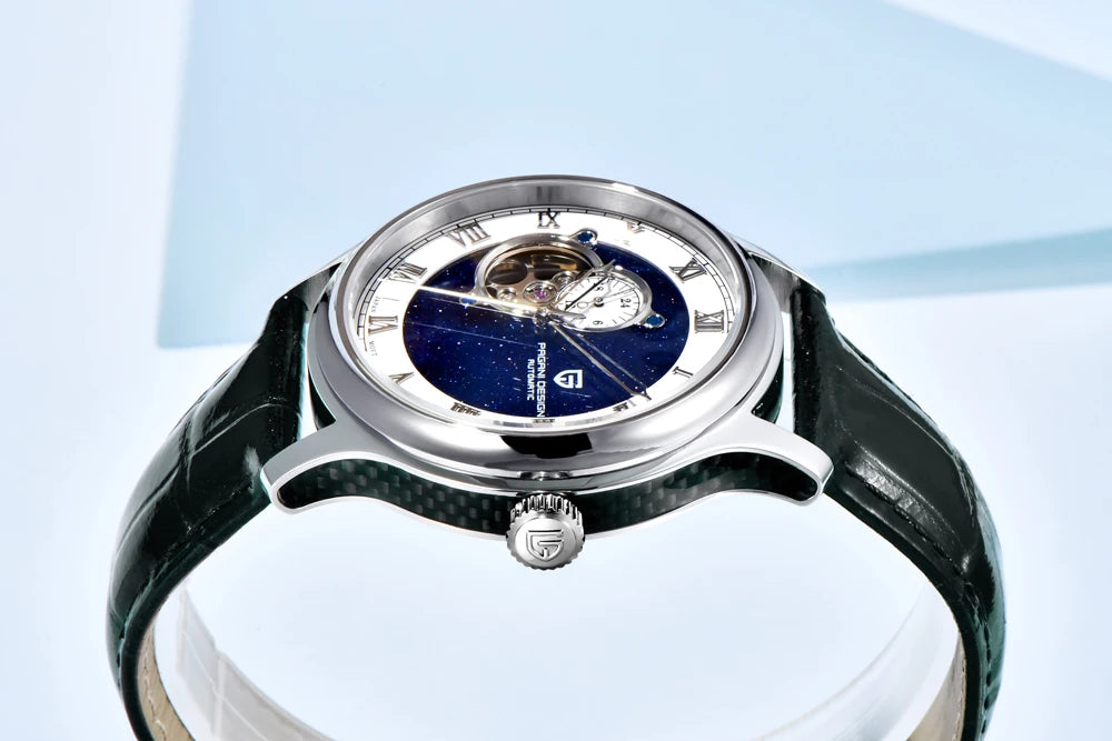 PAGANI DESIGN Tourbillon Men's Mechanical Watches Top Luxury Automatic Watch For Men NH35 Wristwatch Gift AR Sapphire Waterproof