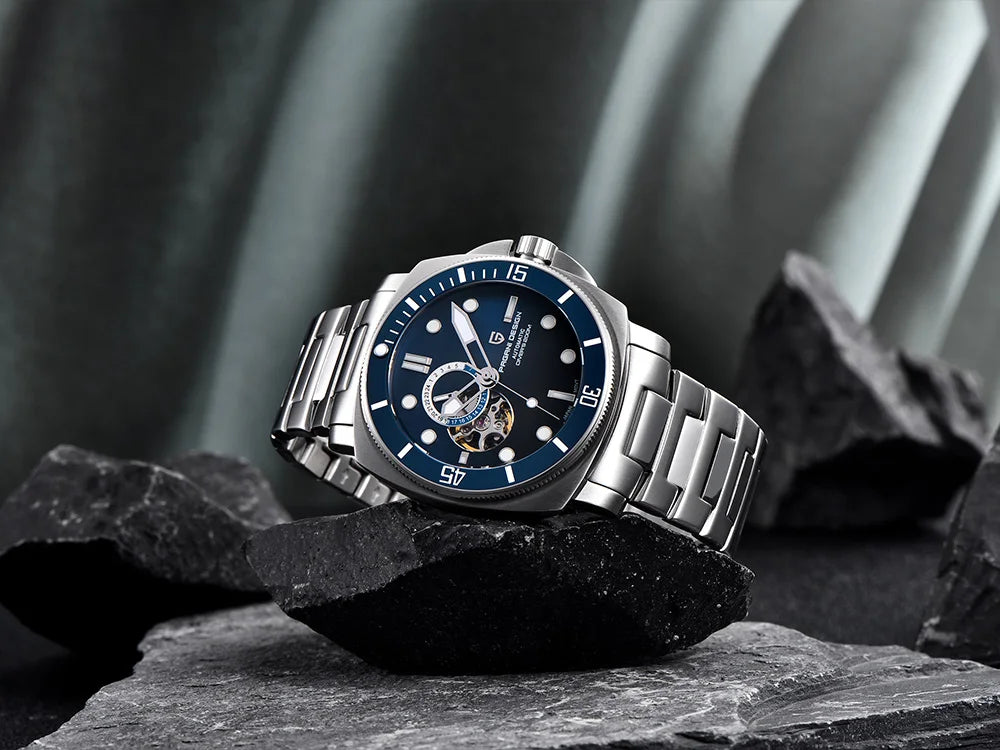 2025 Pagani design top Business Men's Mechanical Watch Luxury Sapphire NH39 stainless steel automatic Men's Watch 20BAR gift box