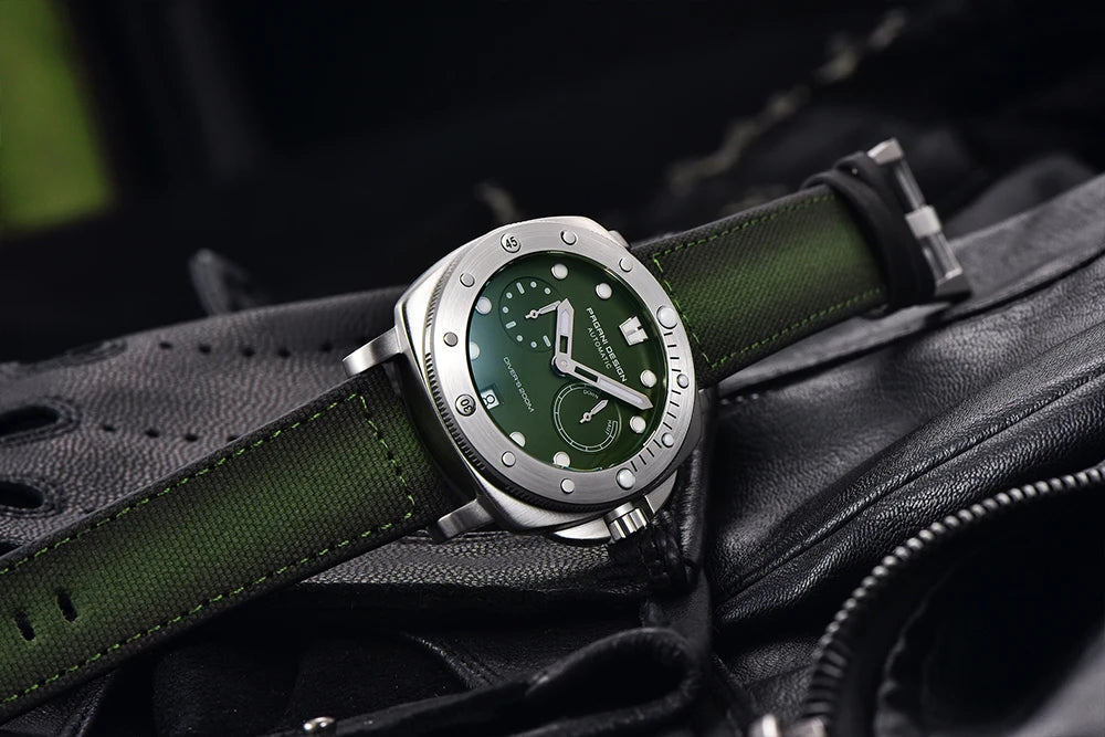 PAGANI DESIGN Mechanical Wristwatches Brand CAL.2C10 watches Sapphire Glass AR coating 200M Waterproof Chrono Clock reloj hombre