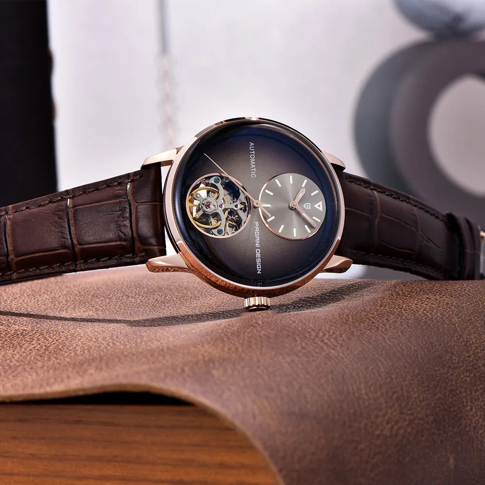 2025 New PAGANI DESIGN 42MM Men's Mechanical Watches Luxury Business Waterproof 10Bar Stainless Steel Automatic Watch for Men