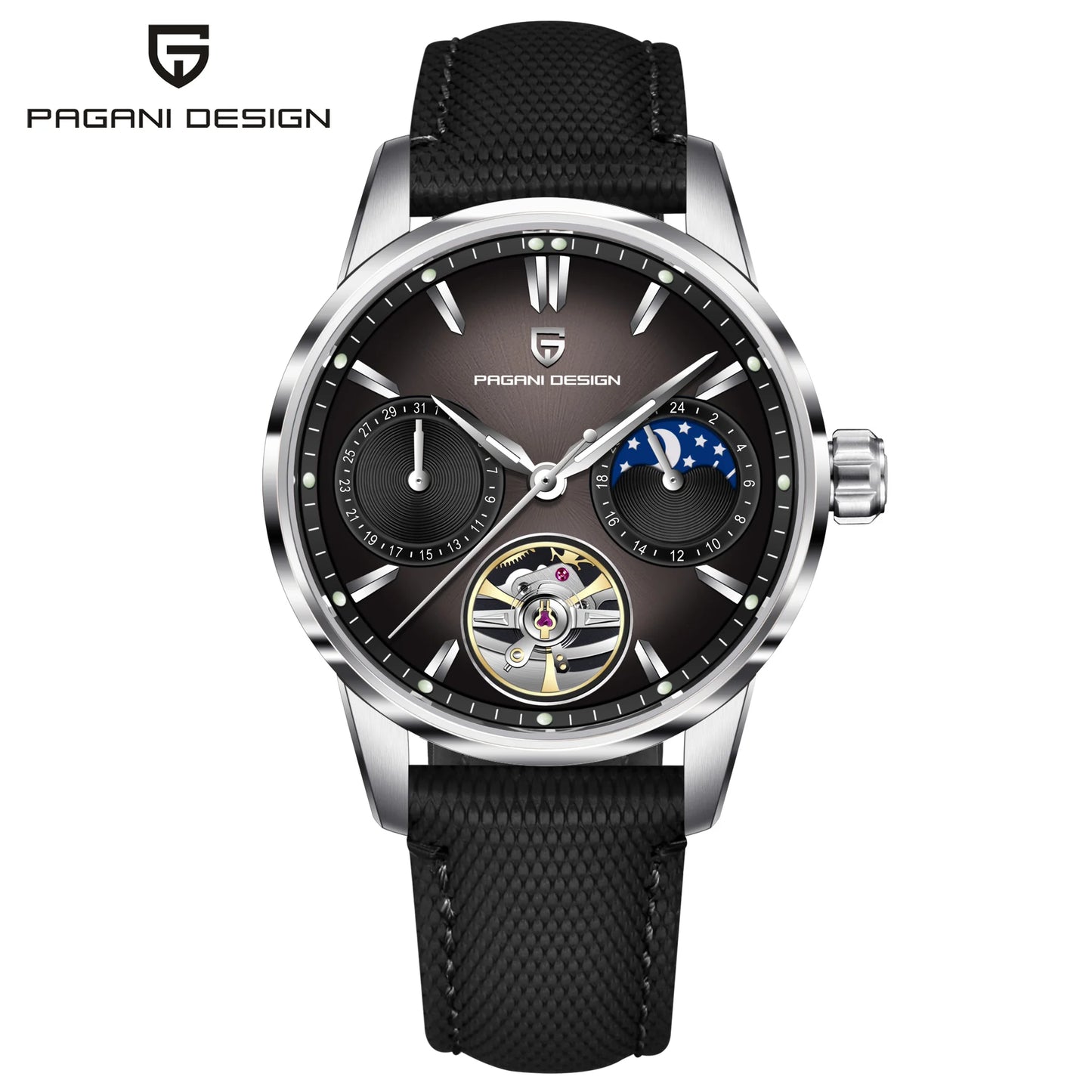 PAGANI DESIGN Men's Watch 2025 New Mechanical Watches For Man Luxury Sapphire Mirror Automatic Wristwatch Sport Waterproof Clock