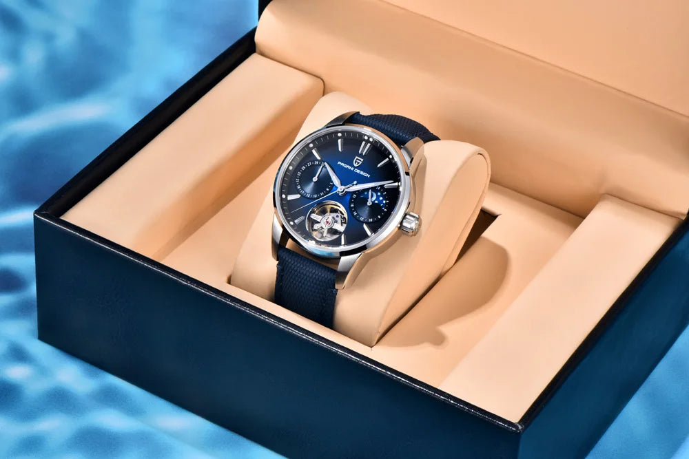 PAGANI DESIGN Men's Watch 2025 New Mechanical Watches For Man Luxury Sapphire Mirror Automatic Wristwatch Sport Waterproof Clock