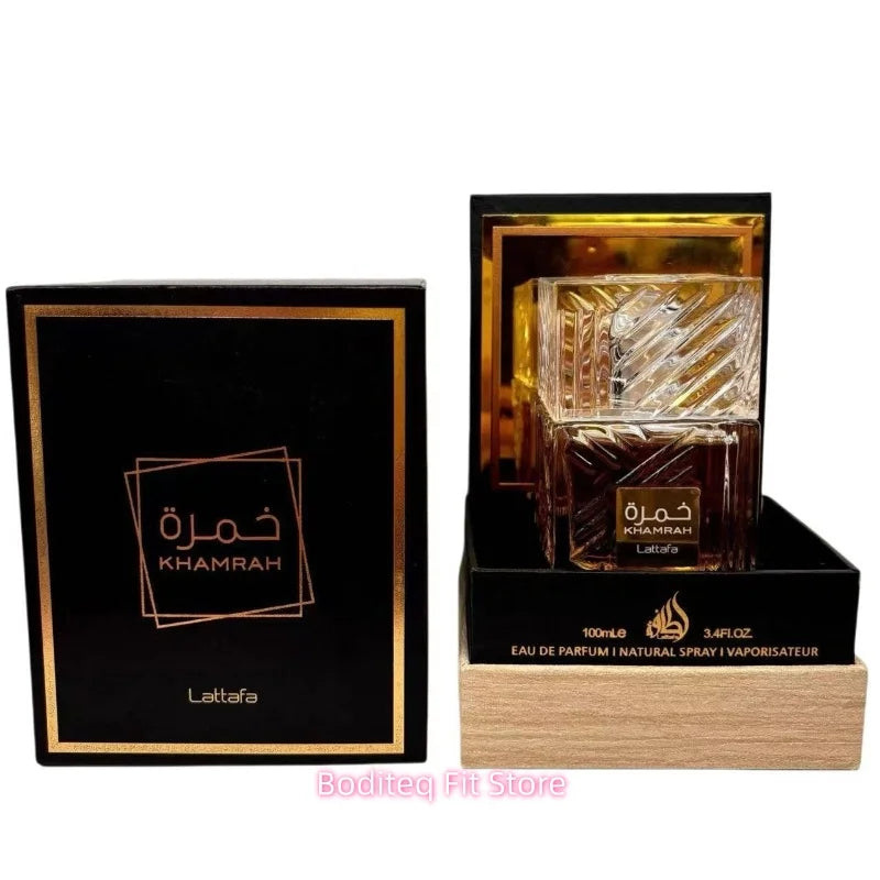 Lattafa Khamrah Qahwa 100ml Unisex Perfume For Men And Women Perfume Middle East Arab Dubai Perfume