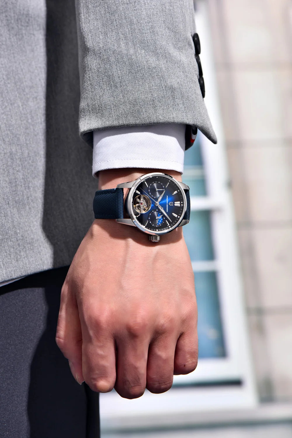 PAGANI DESIGN Men's Watch 2025 New Mechanical Watches For Man Luxury Sapphire Mirror Automatic Wristwatch Sport Waterproof Clock