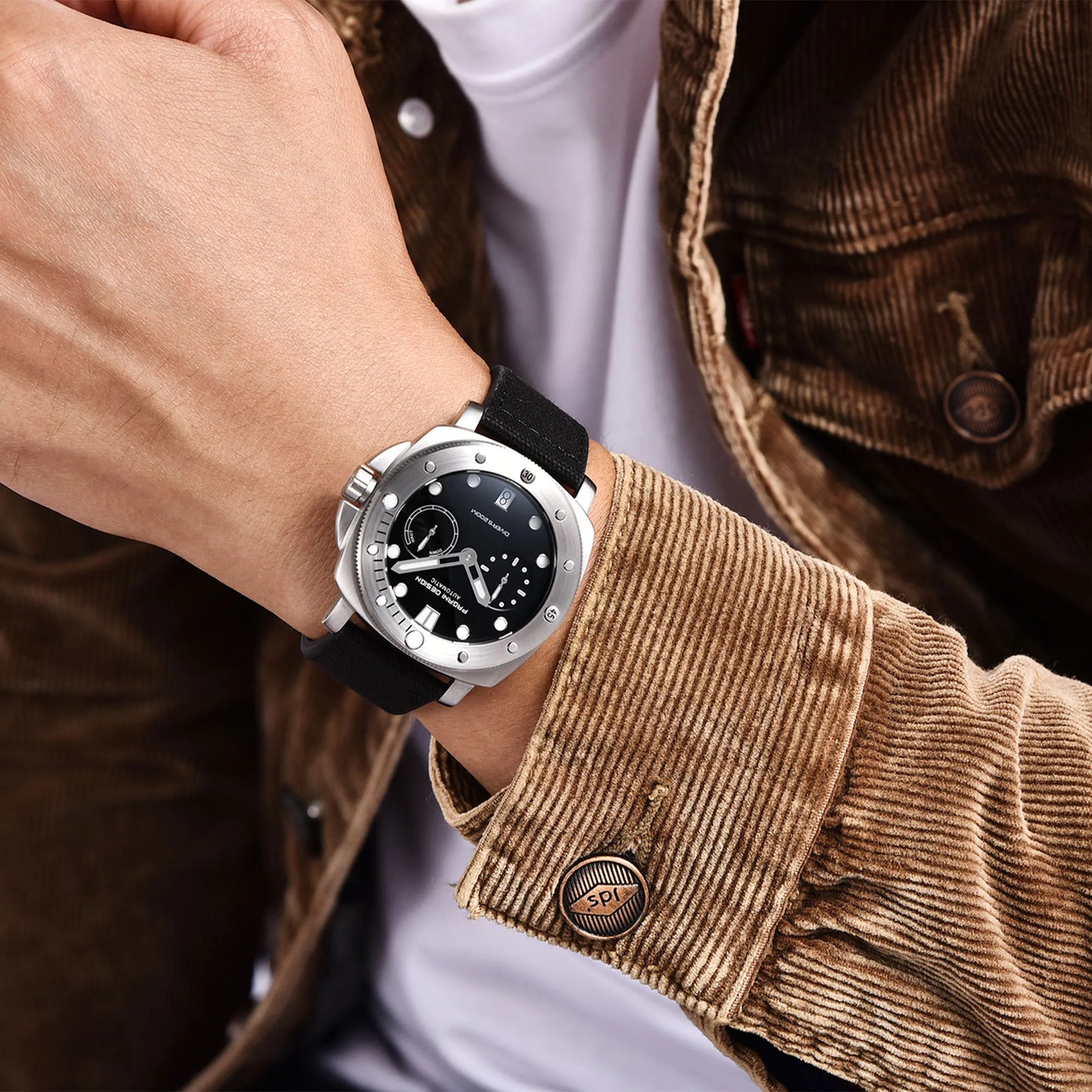 PAGANI DESIGN Mechanical Wristwatches Brand CAL.2C10 watches Sapphire Glass AR coating 200M Waterproof Chrono Clock reloj hombre