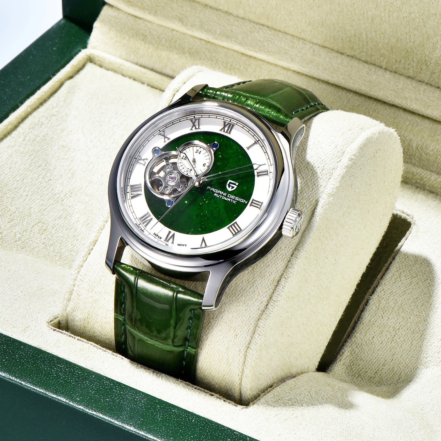 PAGANI DESIGN Tourbillon Men's Mechanical Watches Top Luxury Automatic Watch For Men NH35 Wristwatch Gift AR Sapphire Waterproof