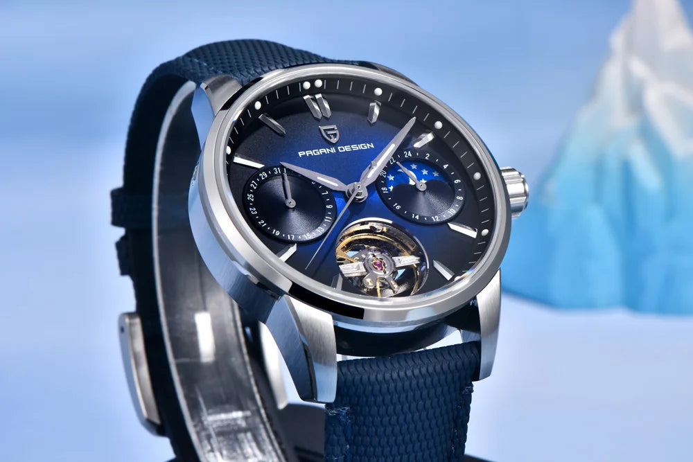 PAGANI DESIGN Men's Watch 2025 New Mechanical Watches For Man Luxury Sapphire Mirror Automatic Wristwatch Sport Waterproof Clock