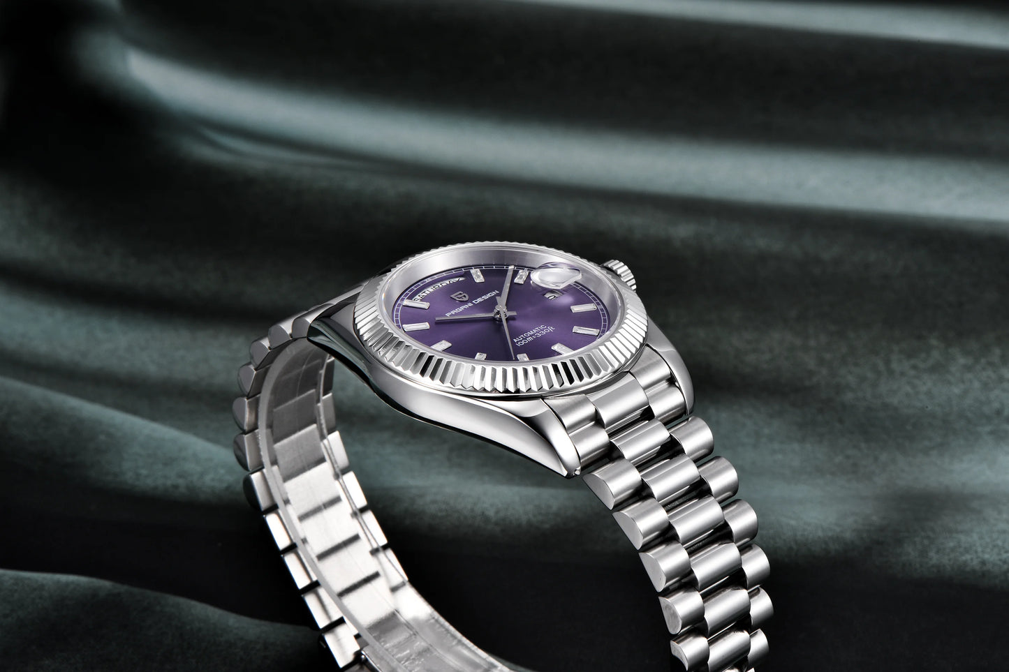 PAGANI DESIGN 2025 New Luxury Rose Gold DD40 Automatic Watch For Men NH36A Mechanical Wristwatch Men Stainless steel Waterproof