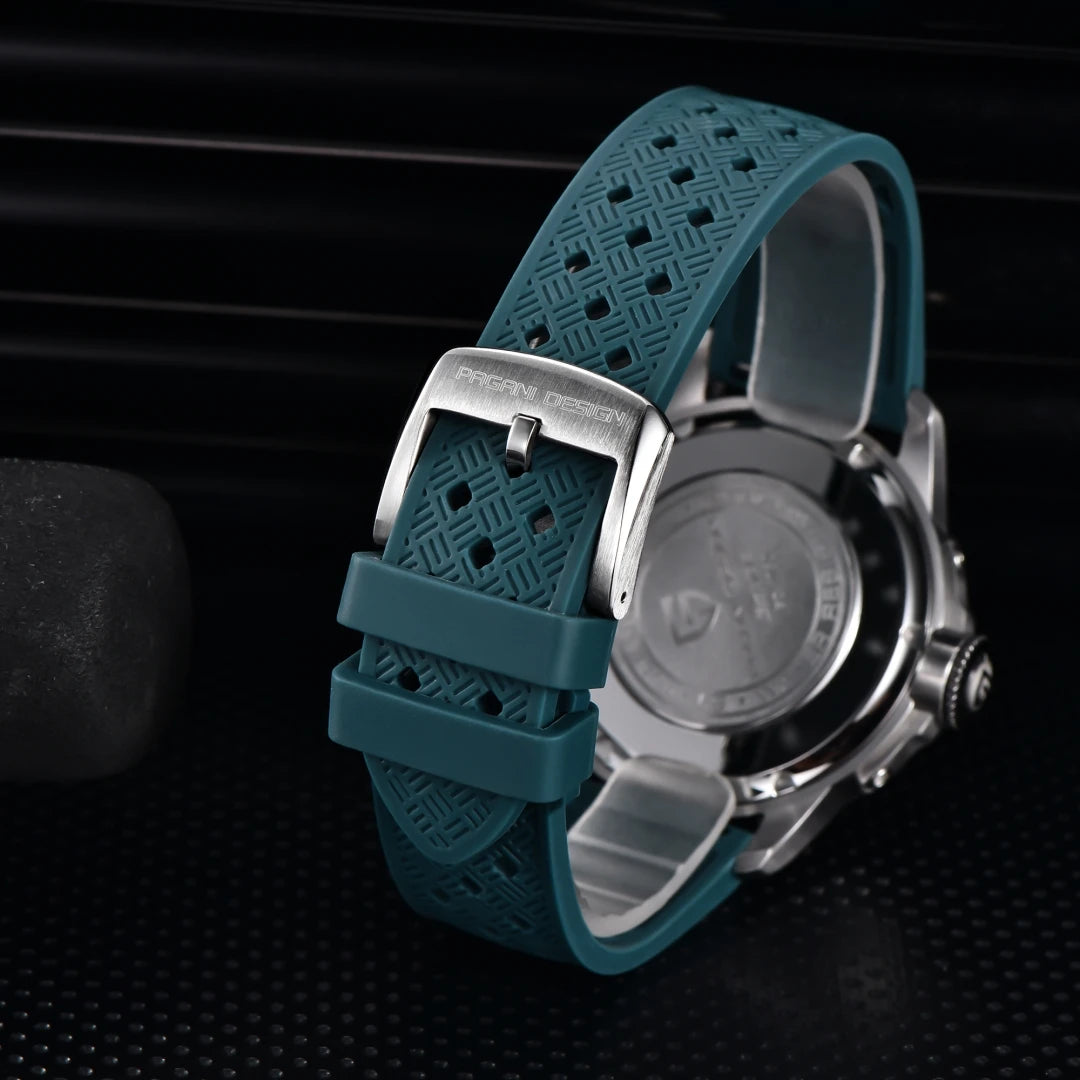 PAGANI DESIGN 2024 New Men's Quartz Watches VH88 Multifunction Stainless Steel Sapphire Business Sport Clock Watch for Men