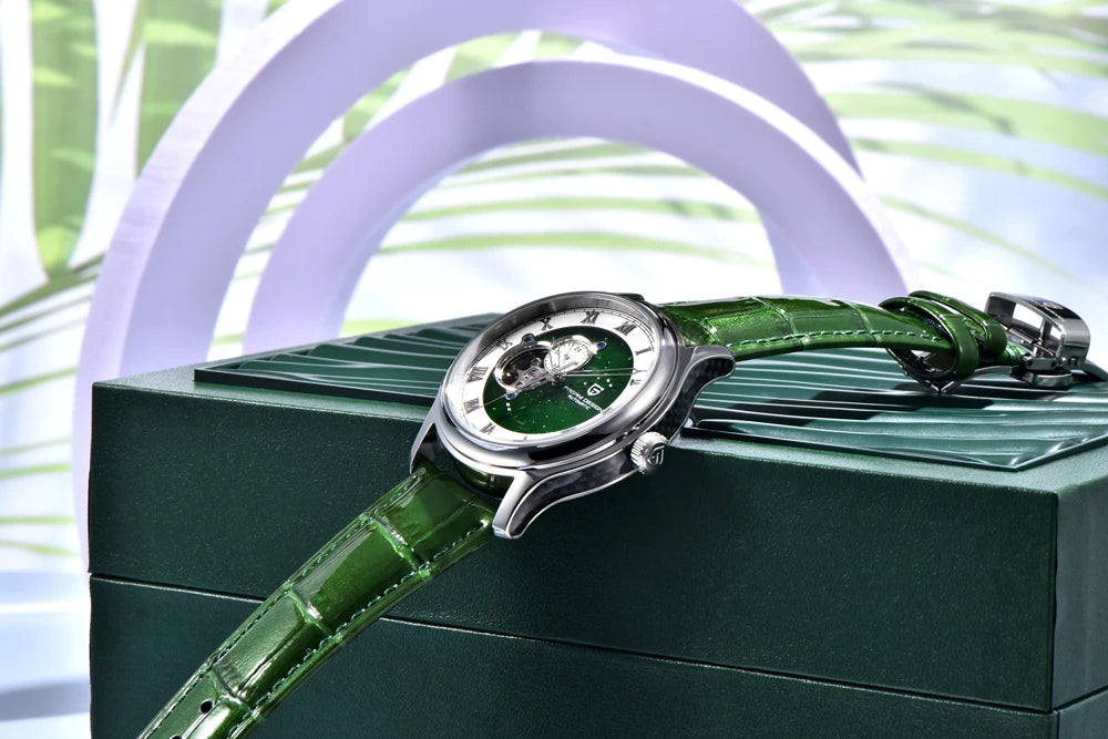 PAGANI DESIGN Tourbillon Men's Mechanical Watches Top Luxury Automatic Watch For Men NH35 Wristwatch Gift AR Sapphire Waterproof