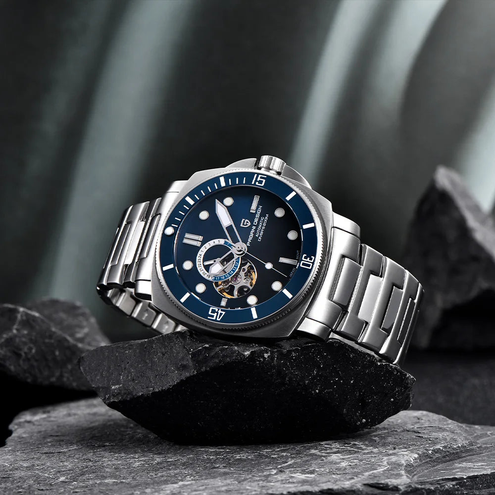 2025 Pagani design top Business Men's Mechanical Watch Luxury Sapphire NH39 stainless steel automatic Men's Watch 20BAR gift box