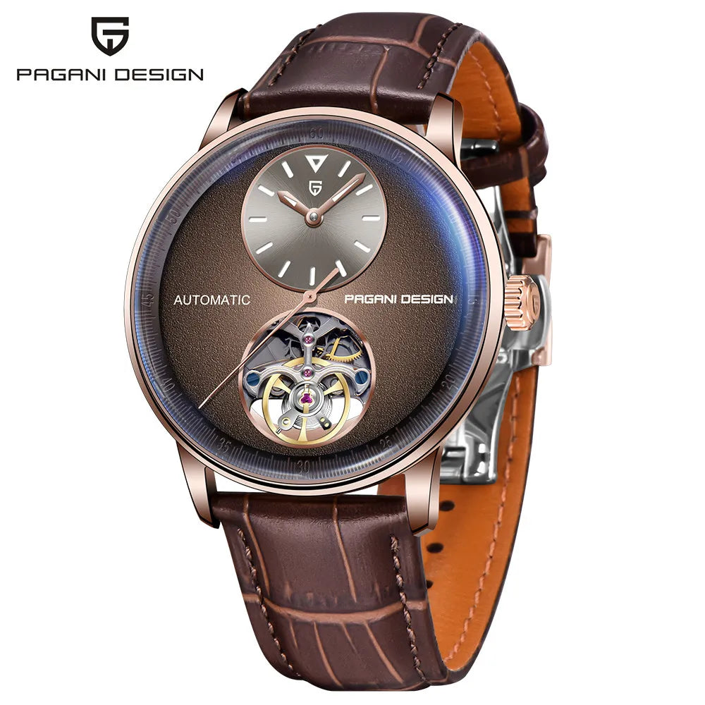 2025 New PAGANI DESIGN 42MM Men's Mechanical Watches Luxury Business Waterproof 10Bar Stainless Steel Automatic Watch for Men