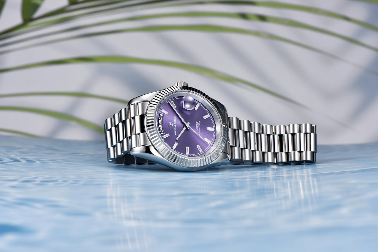 PAGANI DESIGN 2025 New Luxury Rose Gold DD40 Automatic Watch For Men NH36A Mechanical Wristwatch Men Stainless steel Waterproof