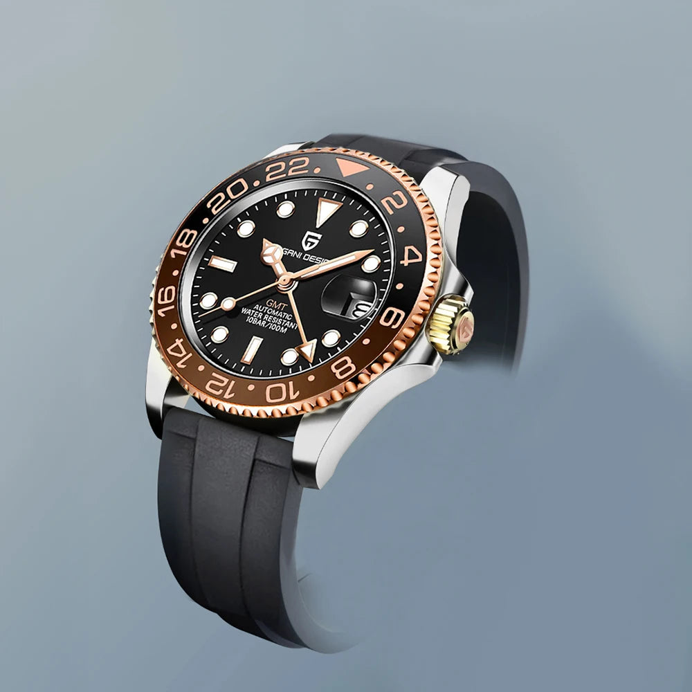 PAGANI DESIGN Men Watch Original Automatic Mechanical Watch For Man Scale Waterproof Luminous StainlessSteel watch Reloj PD-1662