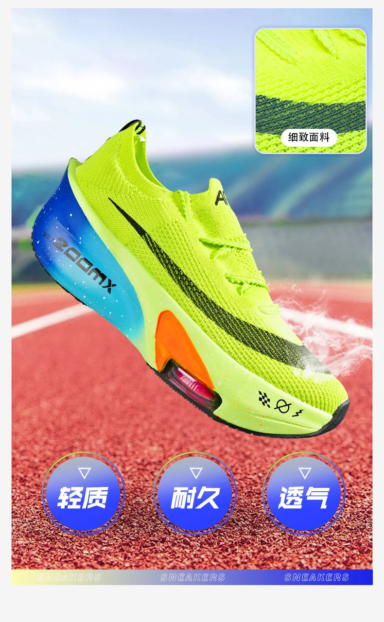Casual Sneakers Air Cushion Running Shoes Jogging Marathon Men Sports Breathable Lightweight Comfortable Nonskid Leisure Sneaker
