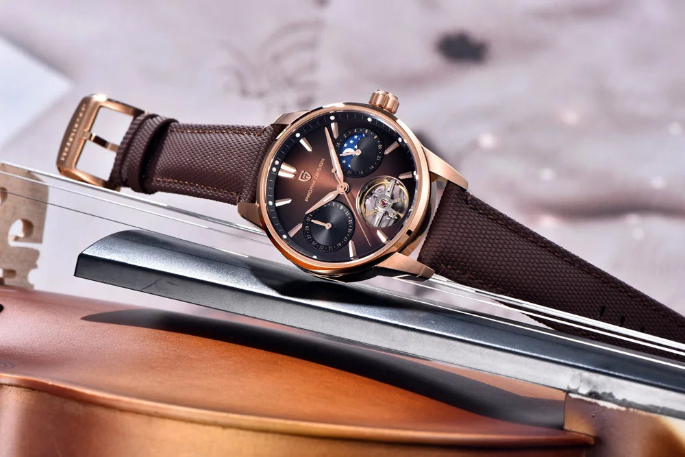 PAGANI DESIGN Men's Watch 2025 New Mechanical Watches For Man Luxury Sapphire Mirror Automatic Wristwatch Sport Waterproof Clock