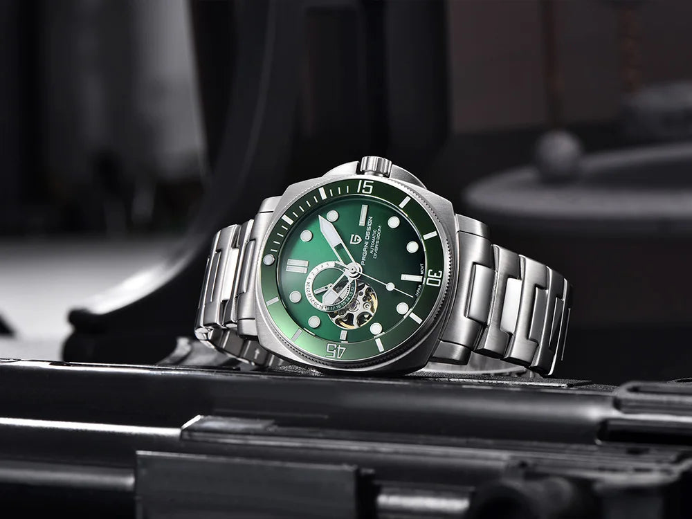 2025 Pagani design top Business Men's Mechanical Watch Luxury Sapphire NH39 stainless steel automatic Men's Watch 20BAR gift box