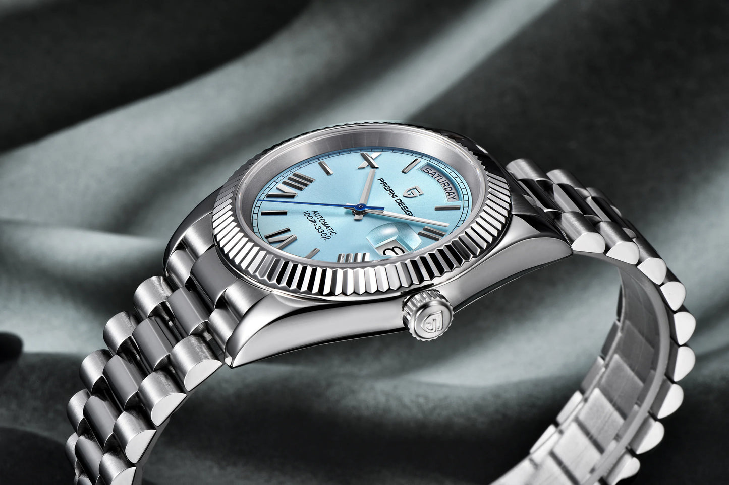 PAGANI DESIGN 2025 New Luxury Rose Gold DD40 Automatic Watch For Men NH36A Mechanical Wristwatch Men Stainless steel Waterproof