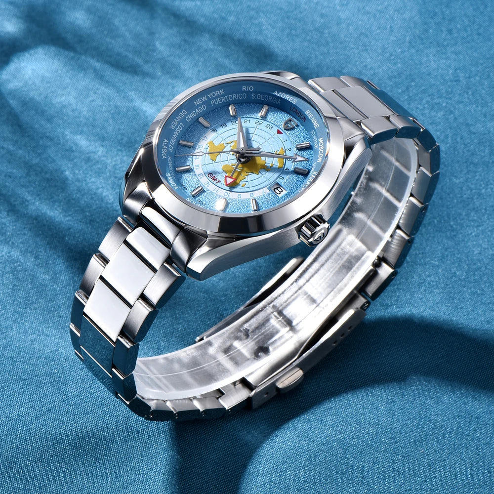 PAGANI DESIGN men's Watch 1788 Light Luxury Mechanical Watch Men's gift Box NH34A Movement Sapphire glass Waterproof Men's Watch