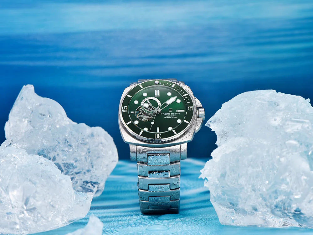 2025 Pagani design top Business Men's Mechanical Watch Luxury Sapphire NH39 stainless steel automatic Men's Watch 20BAR gift box