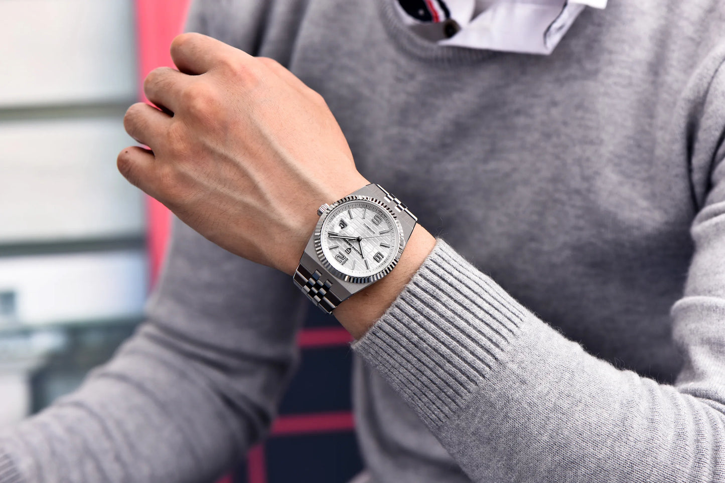 PAGANI DESIGN 3D Rhombus Dial Watches Luxury Automatic Watch Men Stainless steel Mechanical Wristwatch For Gift Box 2025 New