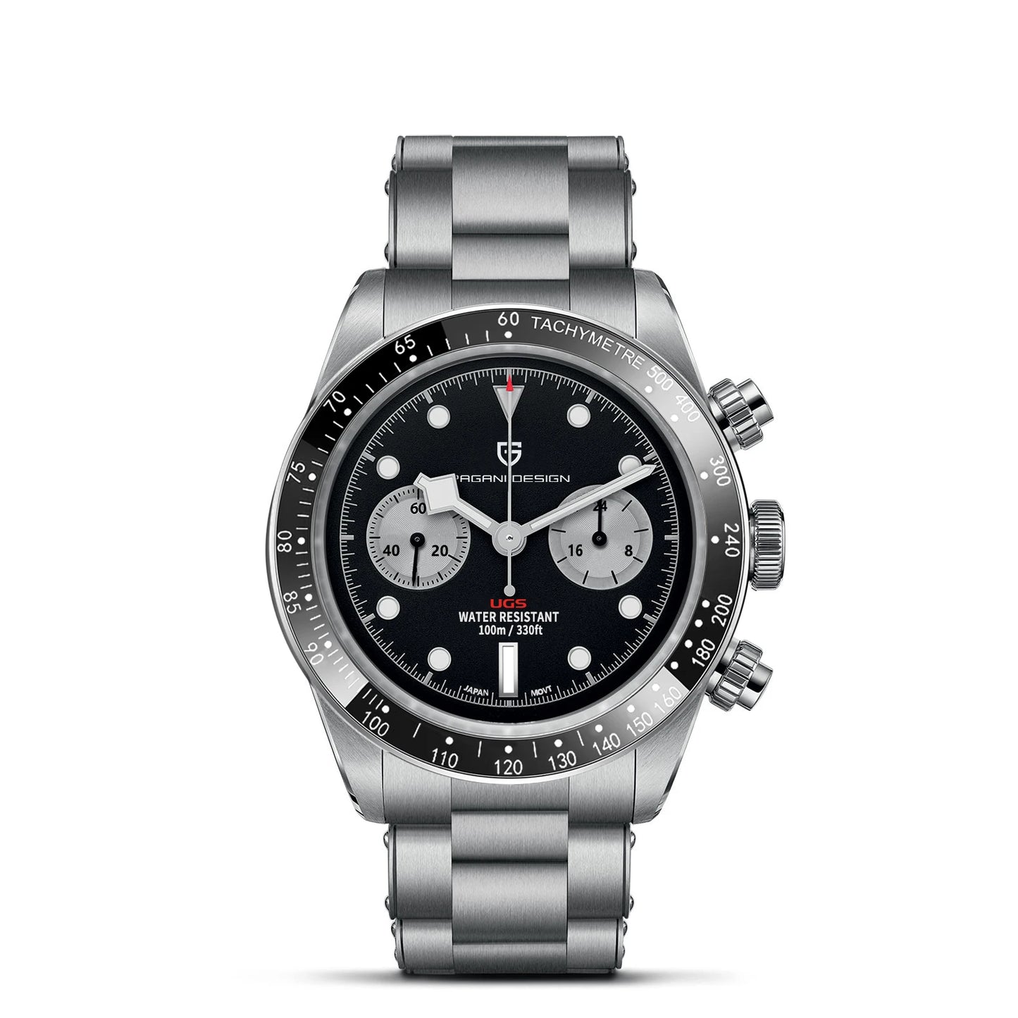 PAGANI DESIGN 2024 New BB Panda Retro Sport Chronograph Luxury Quartz Watch For Men Sapphire mirror 10Bar Waterproof Wrist Watch