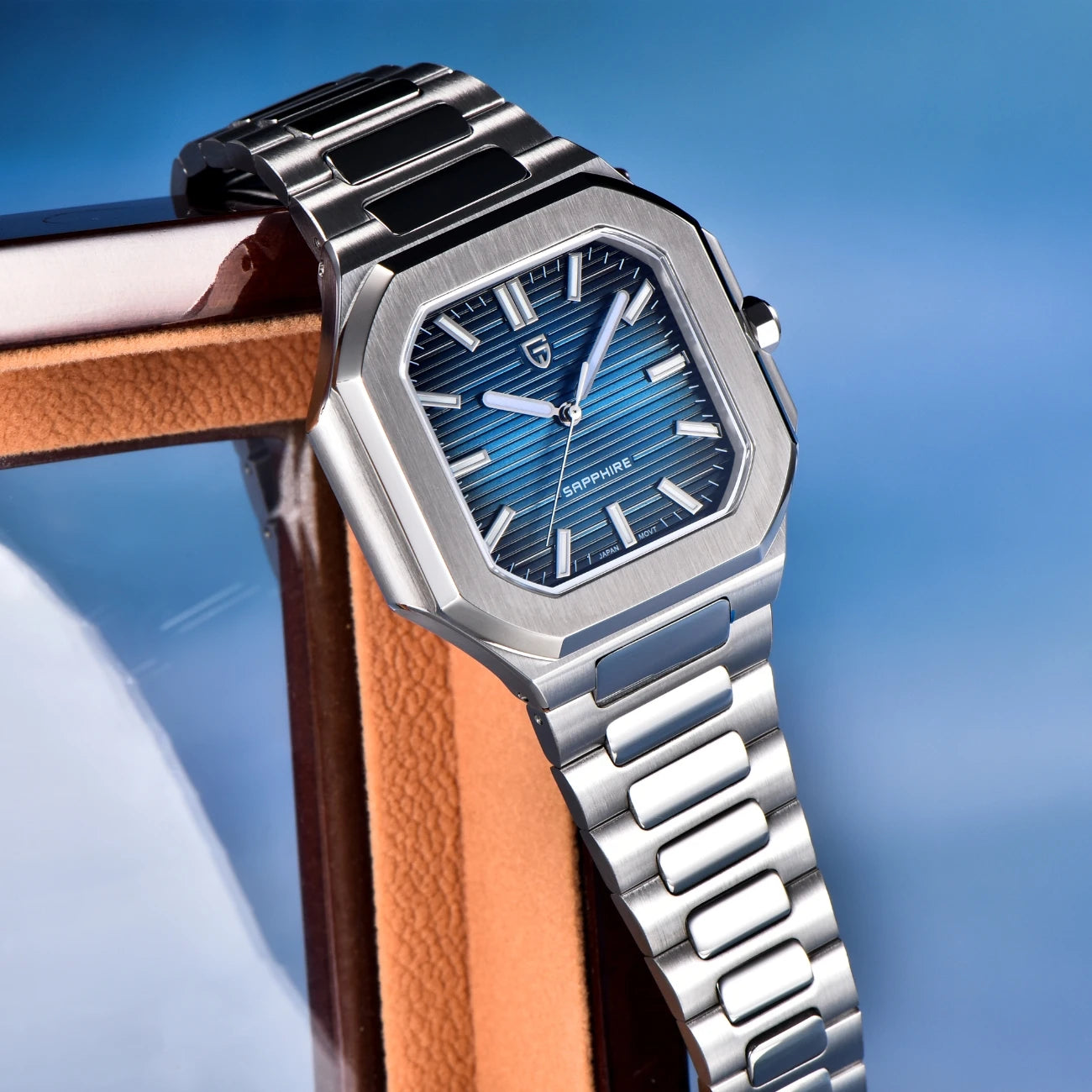 PAGANI DESIGN 2025 Men's Luxury Watch Mechanical Chronograph Quartz Movement Stainless Steel Waterproof Sapphire Crystal