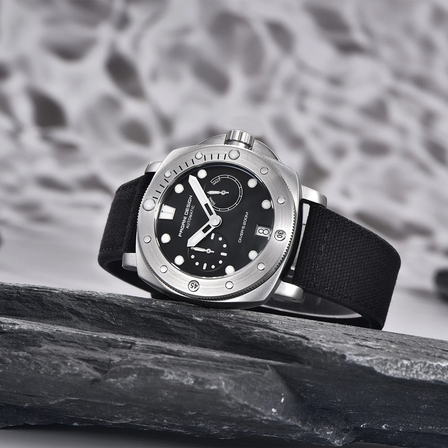 PAGANI DESIGN Mechanical Wristwatches Brand CAL.2C10 watches Sapphire Glass AR coating 200M Waterproof Chrono Clock reloj hombre