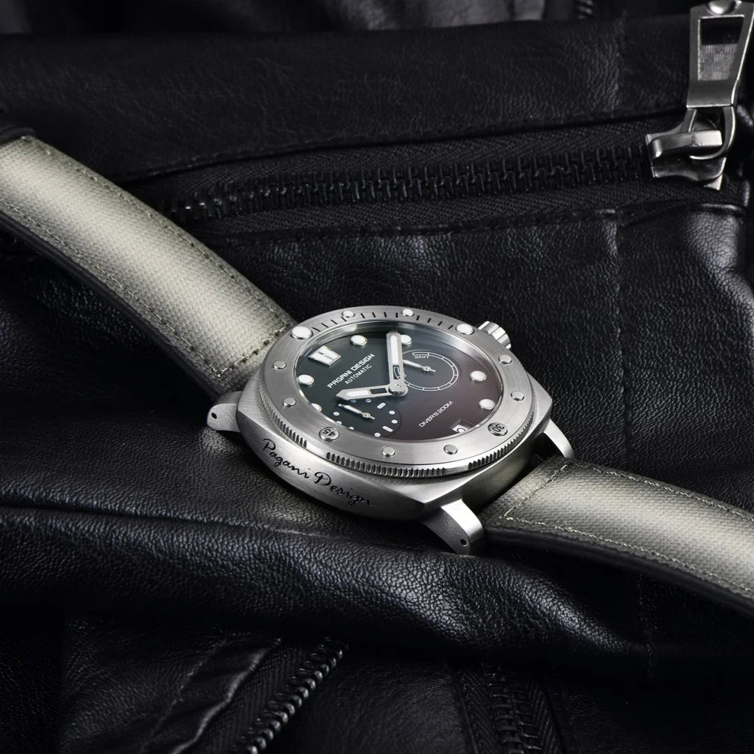 PAGANI DESIGN Men's Watches New Diver Automatic Mechanical Watch Sapphire Stainless Steel Sport 20 Bar Clock Relogios Masculino