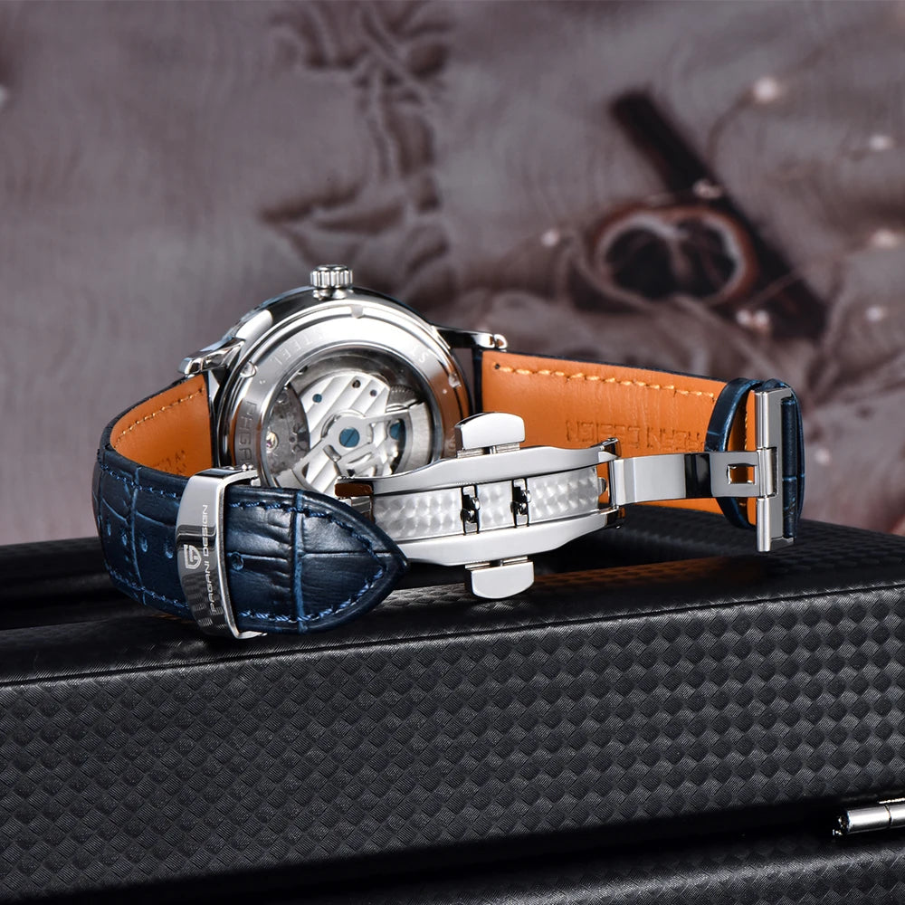 2025 New PAGANI DESIGN 42MM Men's Mechanical Watches Luxury Business Waterproof 10Bar Stainless Steel Automatic Watch for Men